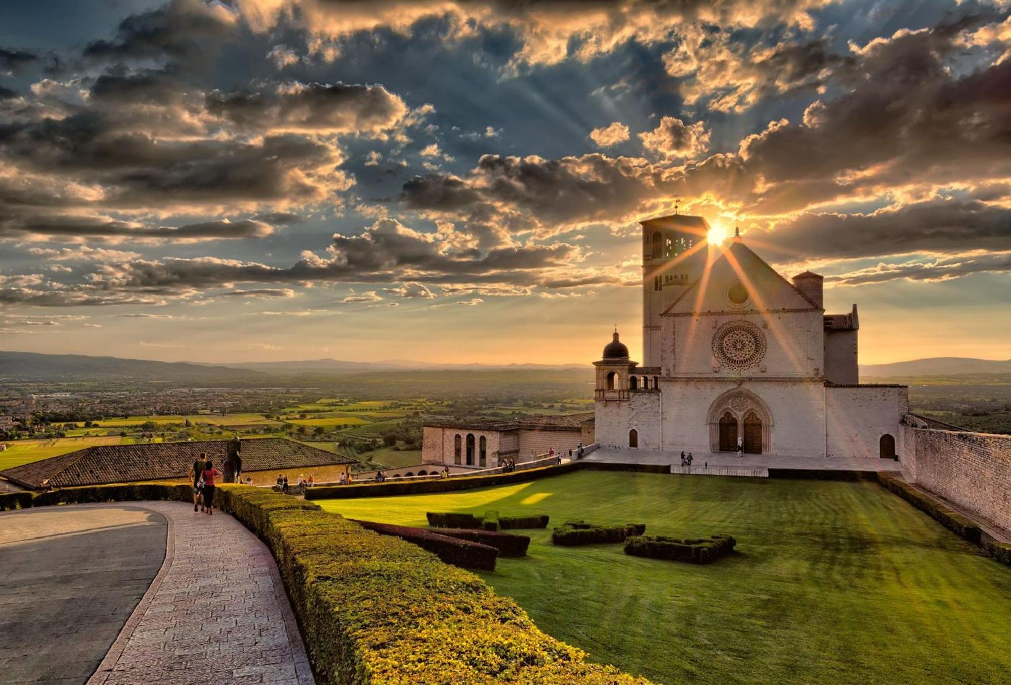 Hotel Posta Panoramic Assisi Exterior foto